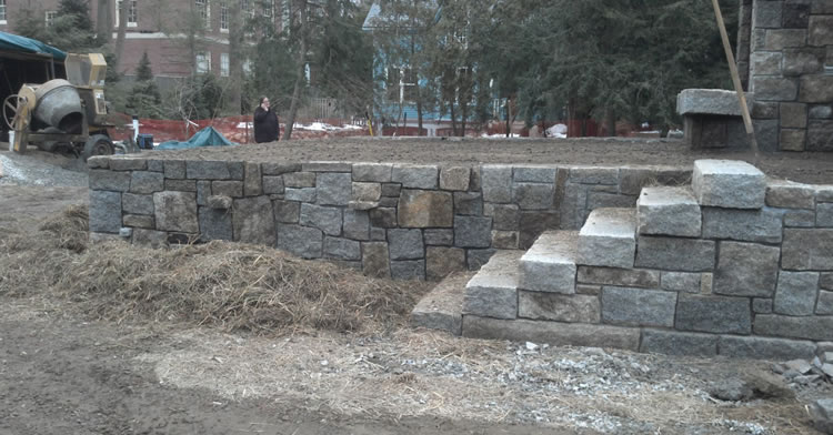 Retaining Wall Construction Middlesex County, MA